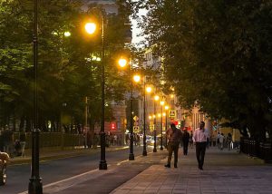 освещение улиц Москвы